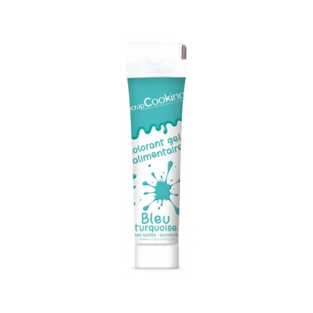 Colorant Alimentaire en gel - Bleu Turquoise