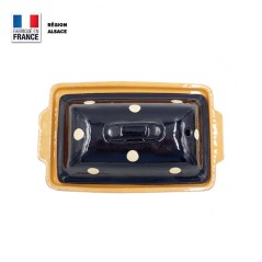 Terrine à Foie Gras - Bleue à pois