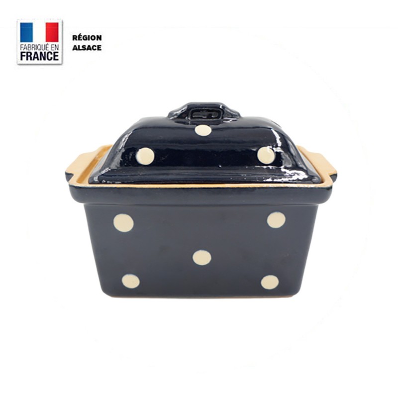 Terrine à Foie Gras - Bleue à pois Terrine à Foie Gras - Bleue à pois