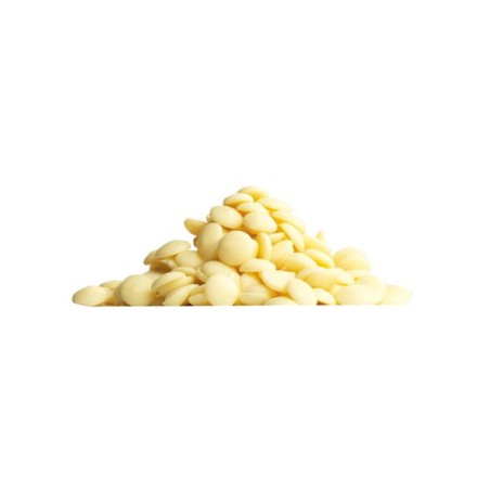 Pistoles Chocolat Blanc Callebaut (28%) - 1 kg