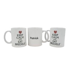 Mug Keep Calm and Eat Bredele - Personnalisé