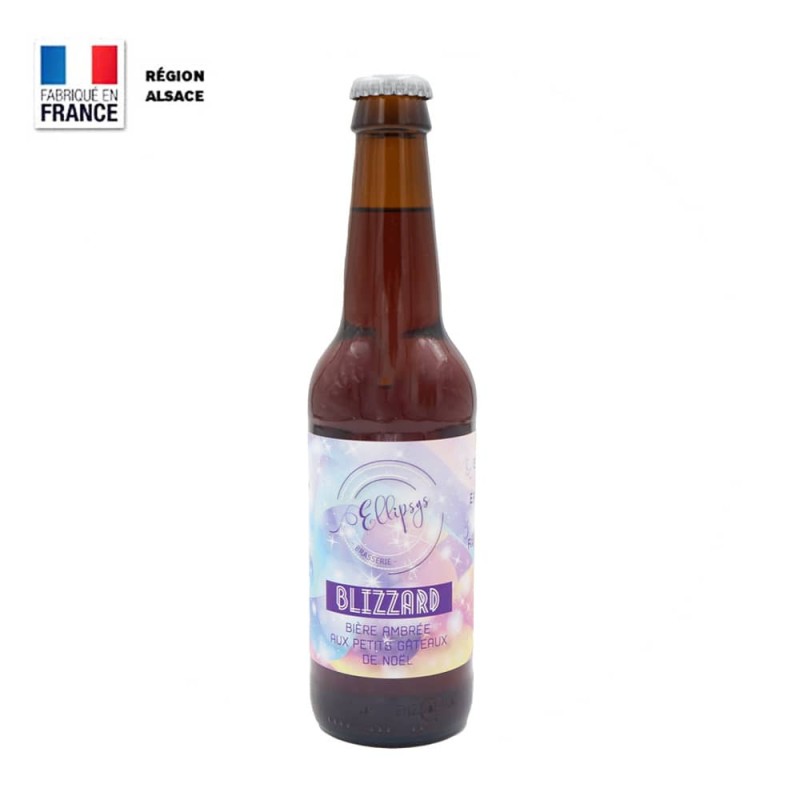 Bière Artisanale ambrée Blizzard - Brasserie Ellipsys