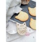 Emporte-pièce et embosseur en bois Chat Emporte-pièce et embosseur en bois Chat