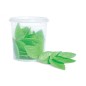 Feuilles vertes azyme