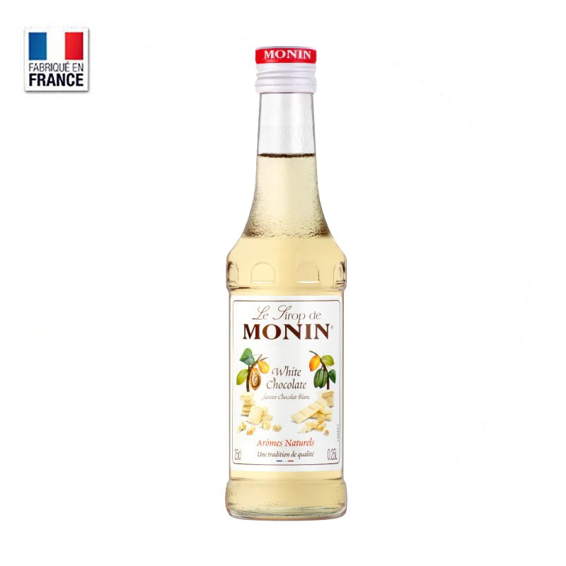 Sirop Chocolat blanc 25 cl - Monin