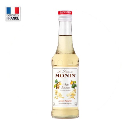 Sirop Chocolat blanc 25 cl - Monin