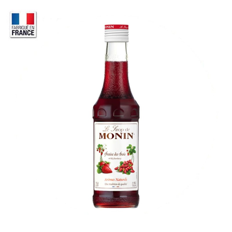 Sirop Saveur Fraise des Bois 25 cl - Monin