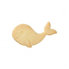 Emporte-pièce Baleine avec empreinte