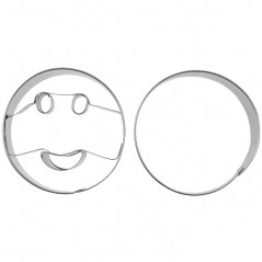 Emporte-pièce Smiley Rond