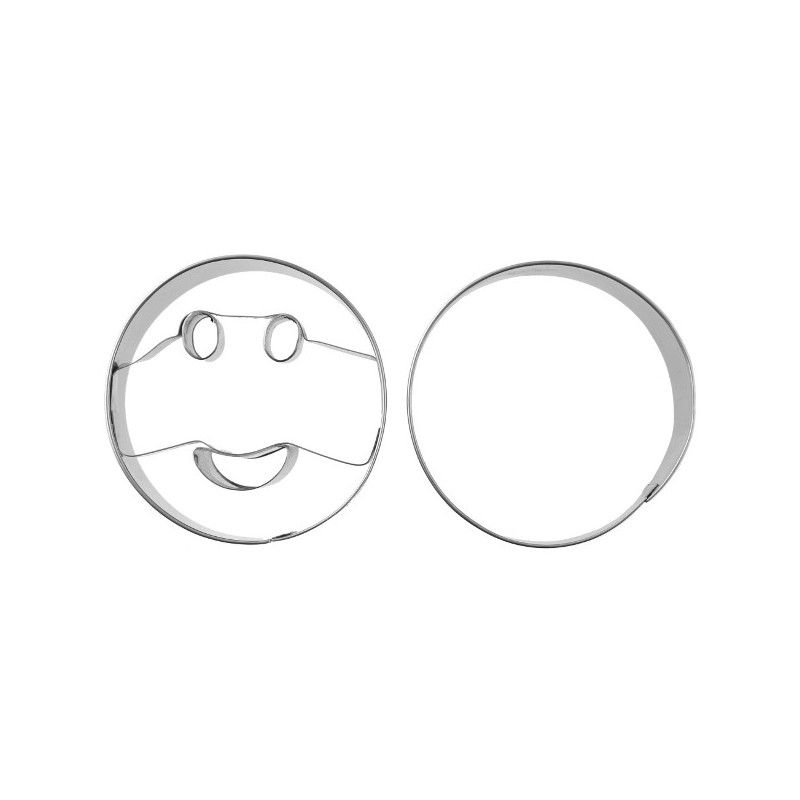 Emporte-pièce Smiley Rond