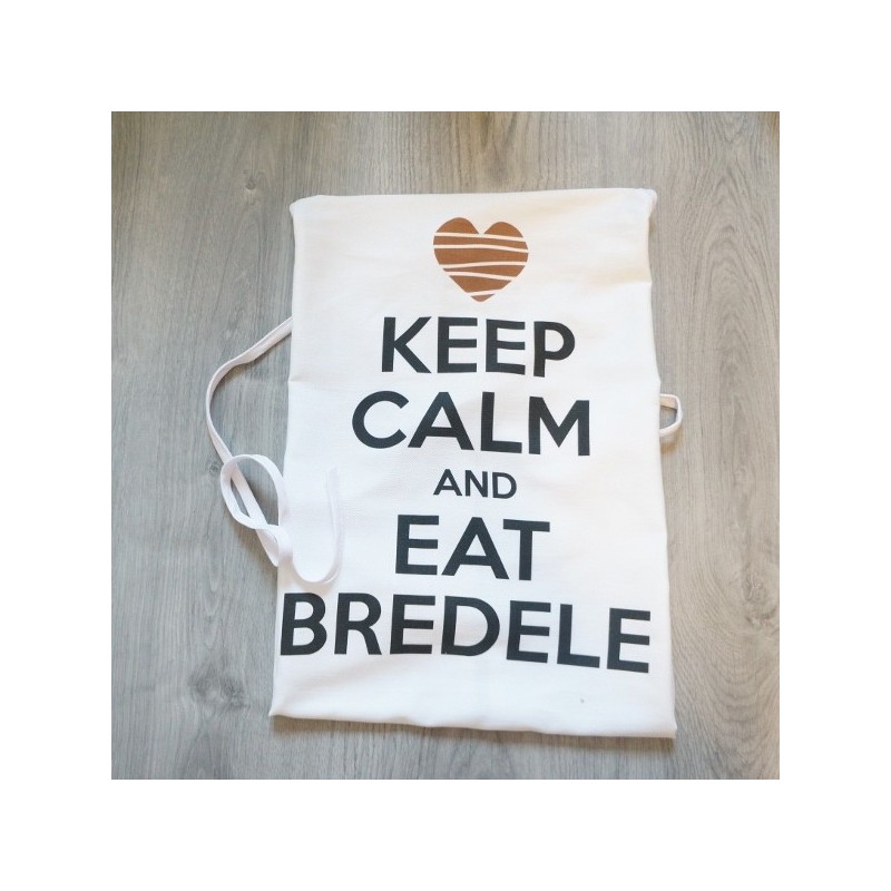 Tablier Keep Calm and Eat Bredele Tablier Keep Calm and Eat Bredele