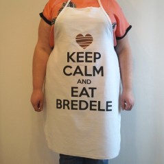 Tablier Keep Calm and Eat Bredele