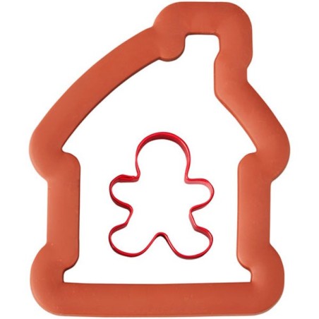Emporte-pièces Maison et Bonhomme