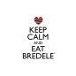 Carte Postale Keep Calm and Eat Bredele