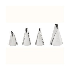 Lot de 4 Douilles Pâtisserie Ruban