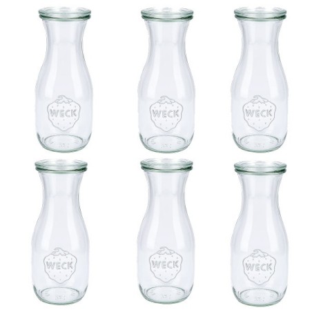 Lot de 6 Bouteilles Weck 290 ml