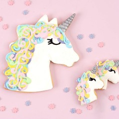 Emporte-pièces Licorne et Arc-en-ciel