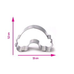 Emporte-pièces Licorne et Arc-en-ciel