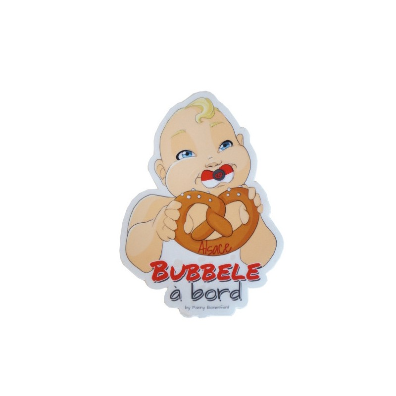 Stickers Bébé alsacien à bord Stickers Bébé alsacien à bord