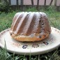 Moule à Kouglof Bleu 26 cm avec Décor Marguerites