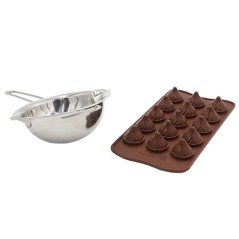 Pack Moule Chocolat Flamme