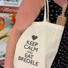 Sac Cabas Keep Calm and Eat Bredele