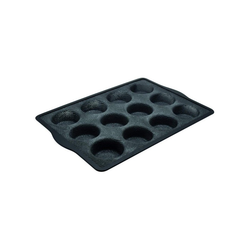 Moule à Muffins silicone 12 Empreintes