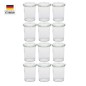 Lot de 12 Bocaux Droit Weck 160 ml