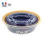 Terrine à Baeckeoffe Bleue Décor Fleur / 4 - 6 personnes