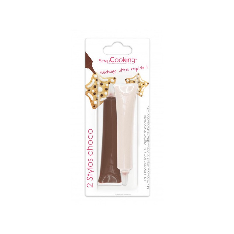 Stylos de pâtisserie goût chocolat