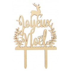 Cake Topper joyeux Noël