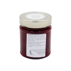 Pot de confiture à la fraise citron vert et basilic
