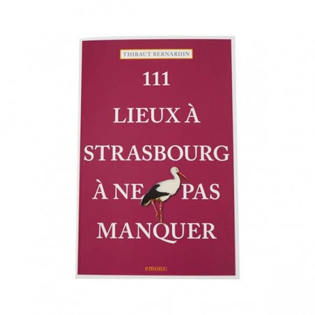 Livre 111 lieux à Strasbourg à ne pas manquer