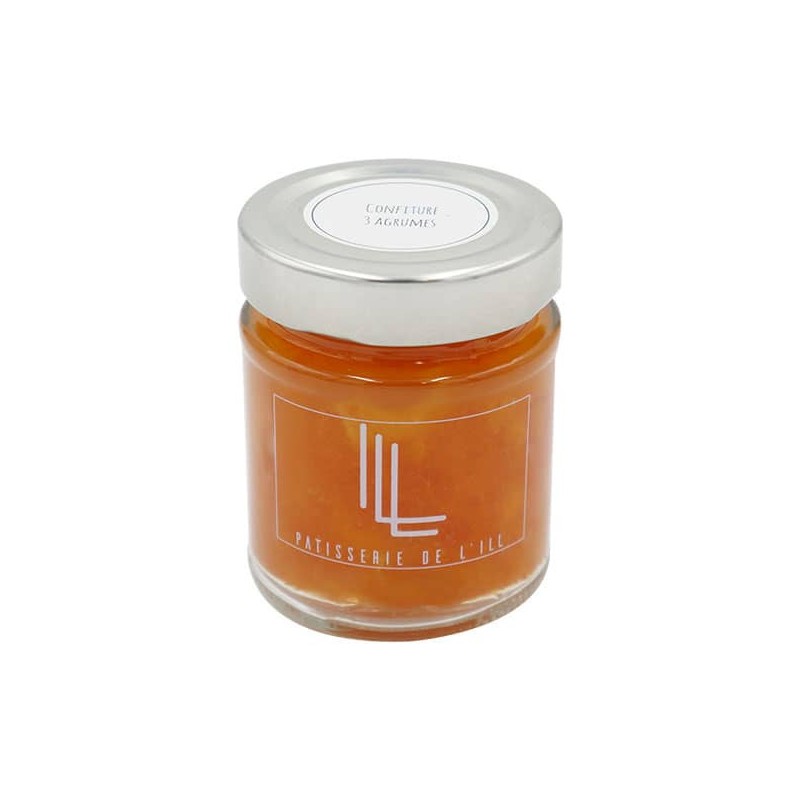 Pot de confiture aux trois agrumes Pot de confiture aux trois agrumes