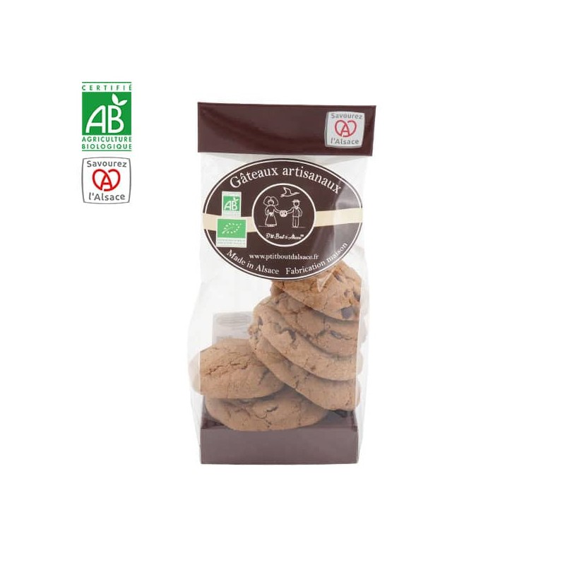 P'tit cookie bio cacao - pépites de chocolat