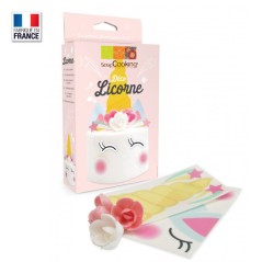 Kit Décoration Gâteau Licorne