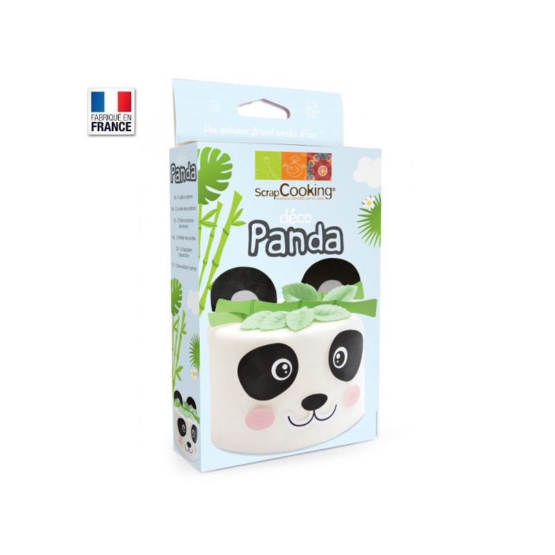 Kit Décoration Gâteau Panda