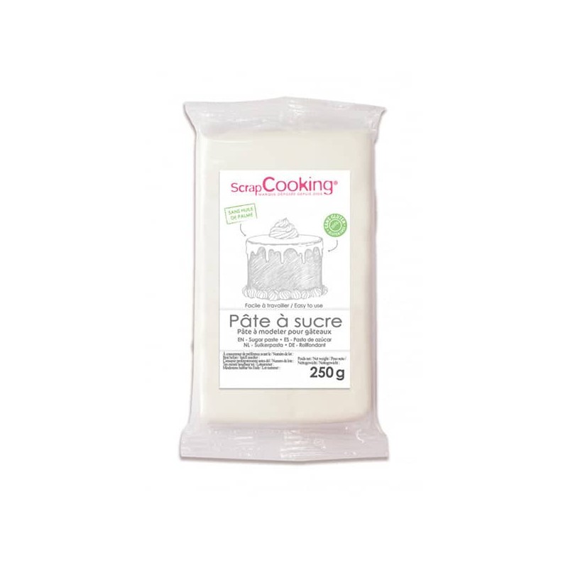 Pâte à sucre blanche 250 g Pâte à sucre blanche 250 g