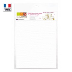 Feuilles azyme striées spécial nougat - lot de 6