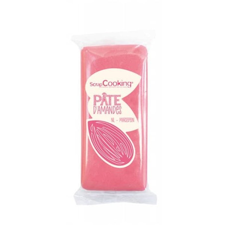 Pâte d'amandes rose 200 g