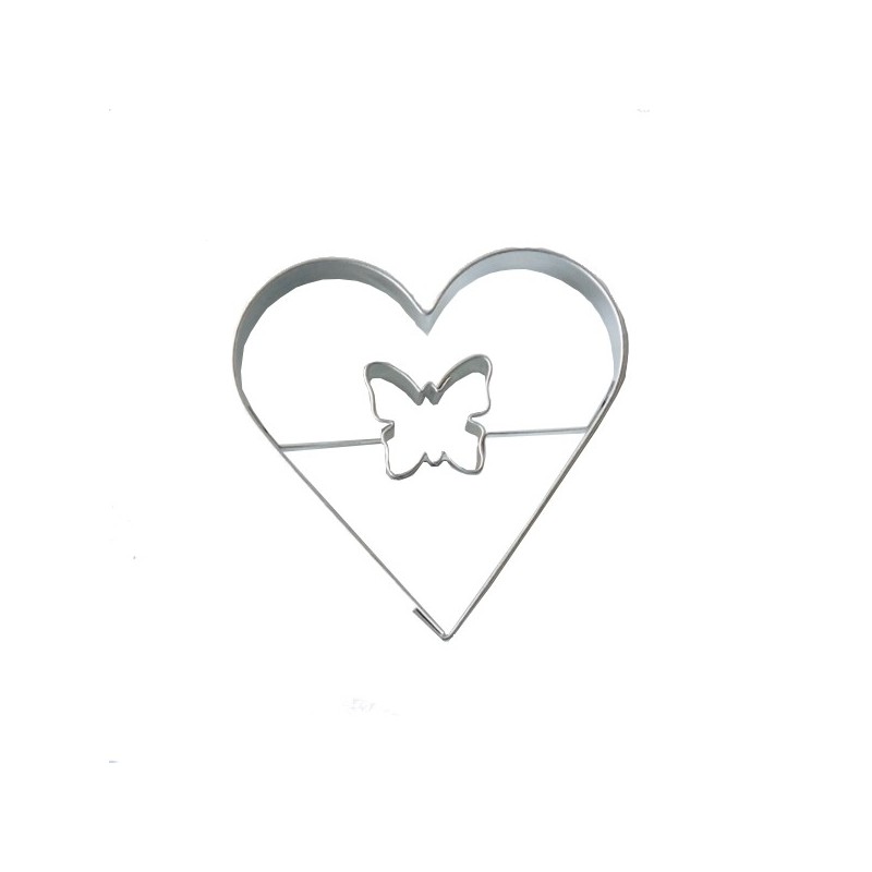 Emporte-pièce Coeur Papillon
