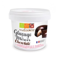 Glaçage miroir chocolaté