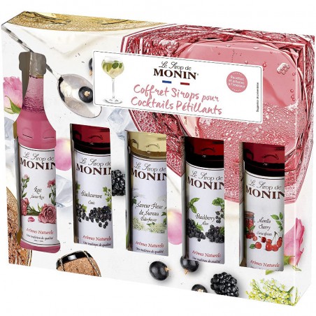 Coffret sirops Monin pour Cocktails Pétillants