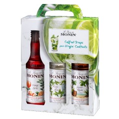 Coffret sirops Monin pour Virgin Cocktails