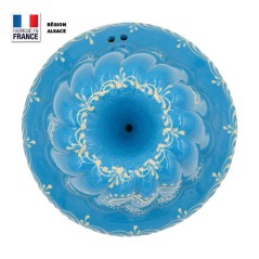 Moule à Kouglof Turquoise 16 cm Décor Coeur