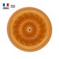 Moule à Kouglof Faux Bois 14 cm Décor Marguerites