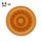 Moule à Kouglof Faux Bois 12 cm Décor Cigogne