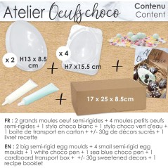 Kit Oeuf en Chocolat de Pâques