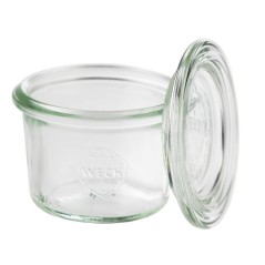 Lot de 12 Bocaux Droit Weck 80 ml