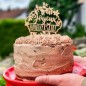 Cake Topper Joyeux Anniversaire